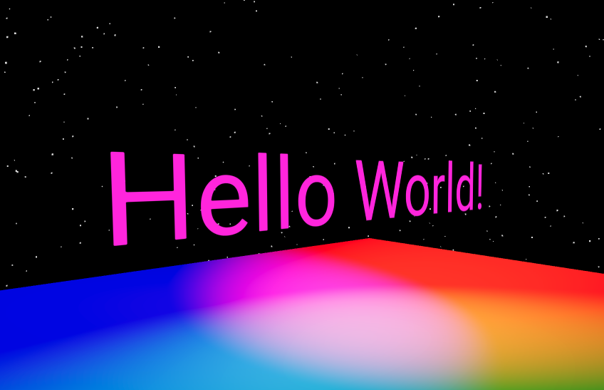 Website built with React Three Fiber